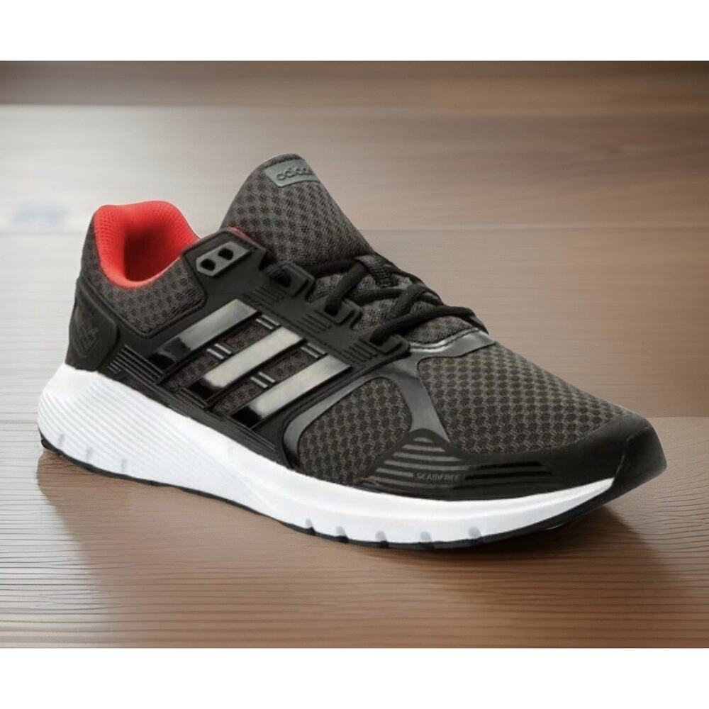 Adidas Running Fitness Gym Duramo Shoes Black Red Mens Size 9 Fast Ship